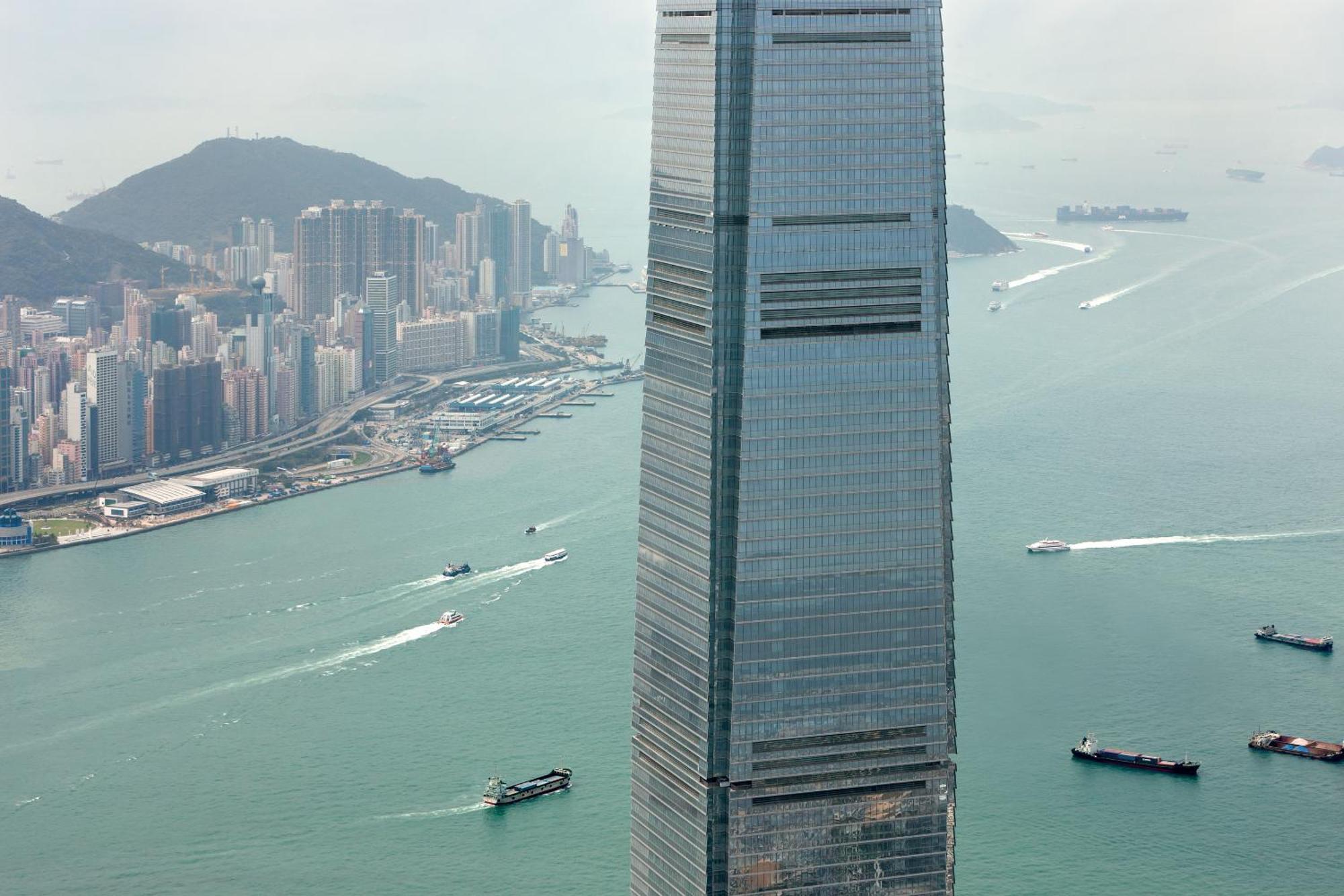 The Ritz-Carlton, Hong Kong Hotel Exterior foto