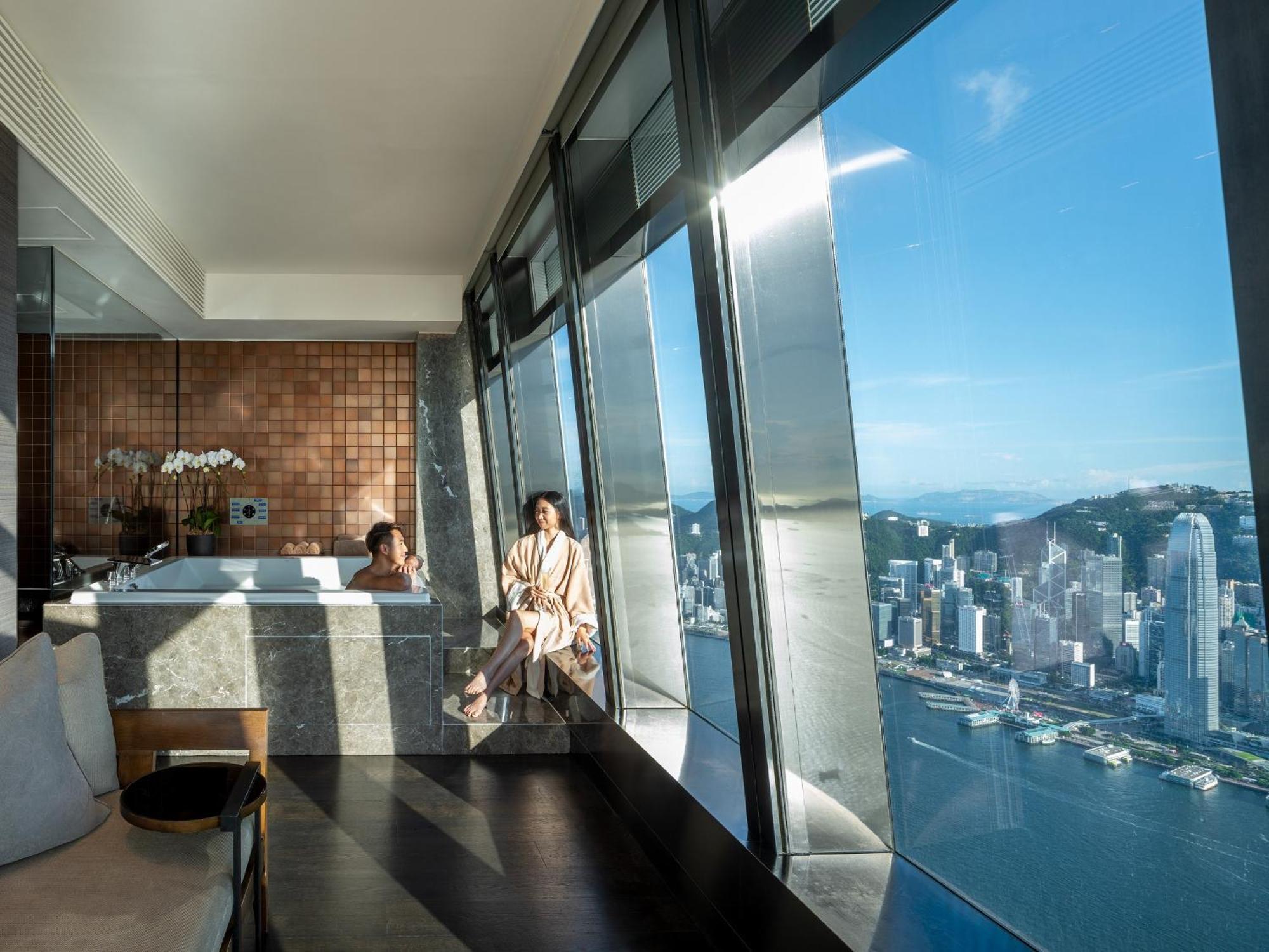 The Ritz-Carlton, Hong Kong Hotel Exterior foto